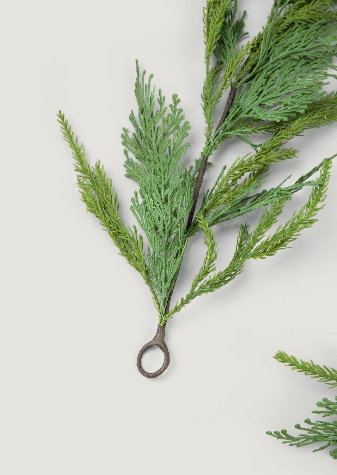 SALE - 96" UV-Treated Artificial Outdoor Natural Touch Cedar Garland