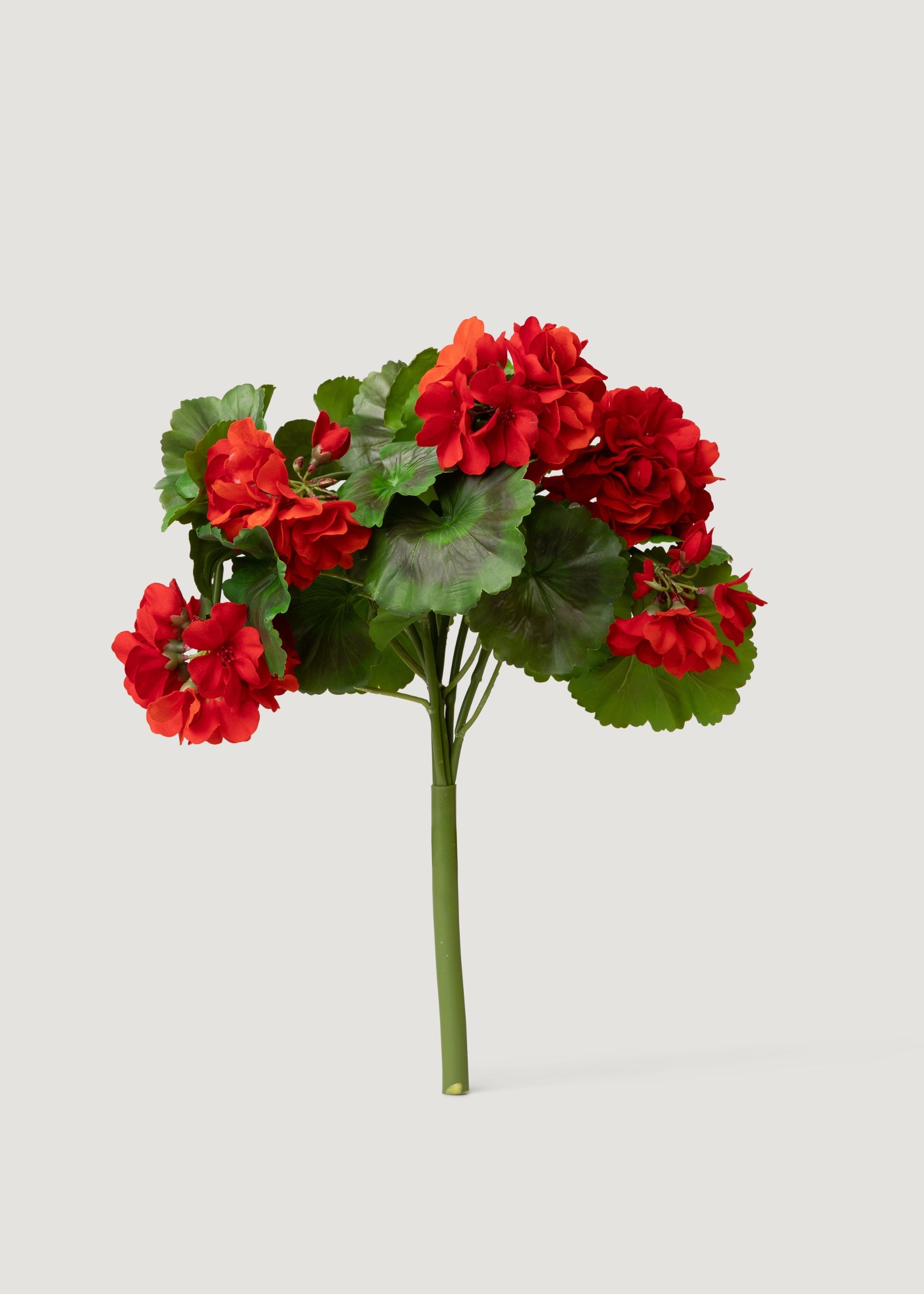 UV Resistant Indoor/Outdoor Natural Touch Geranium Bush - 17"