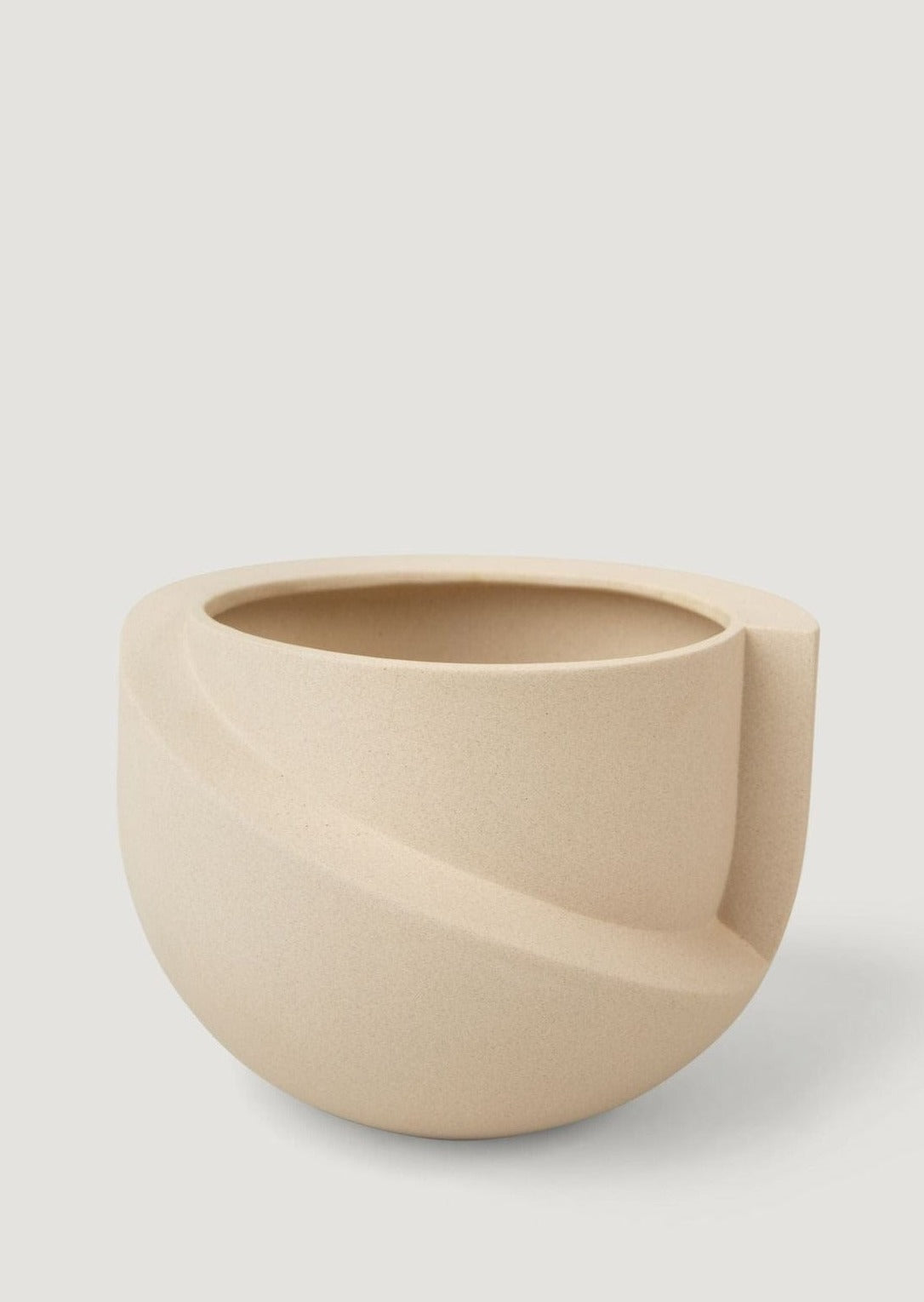 Light + Ladder Vayu Planter in Matte Sand - 5"
