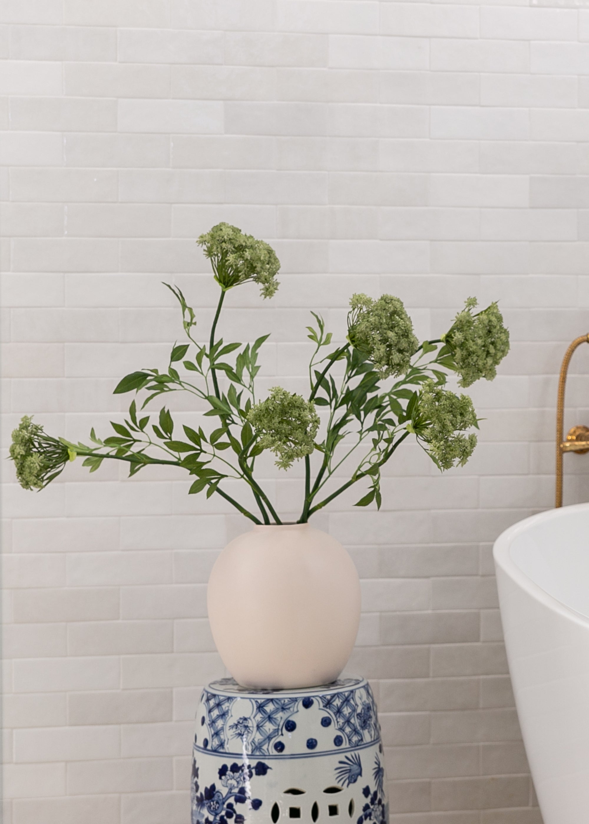 SALE - Faux Queen Anne's Lace Wildflowers - 36"